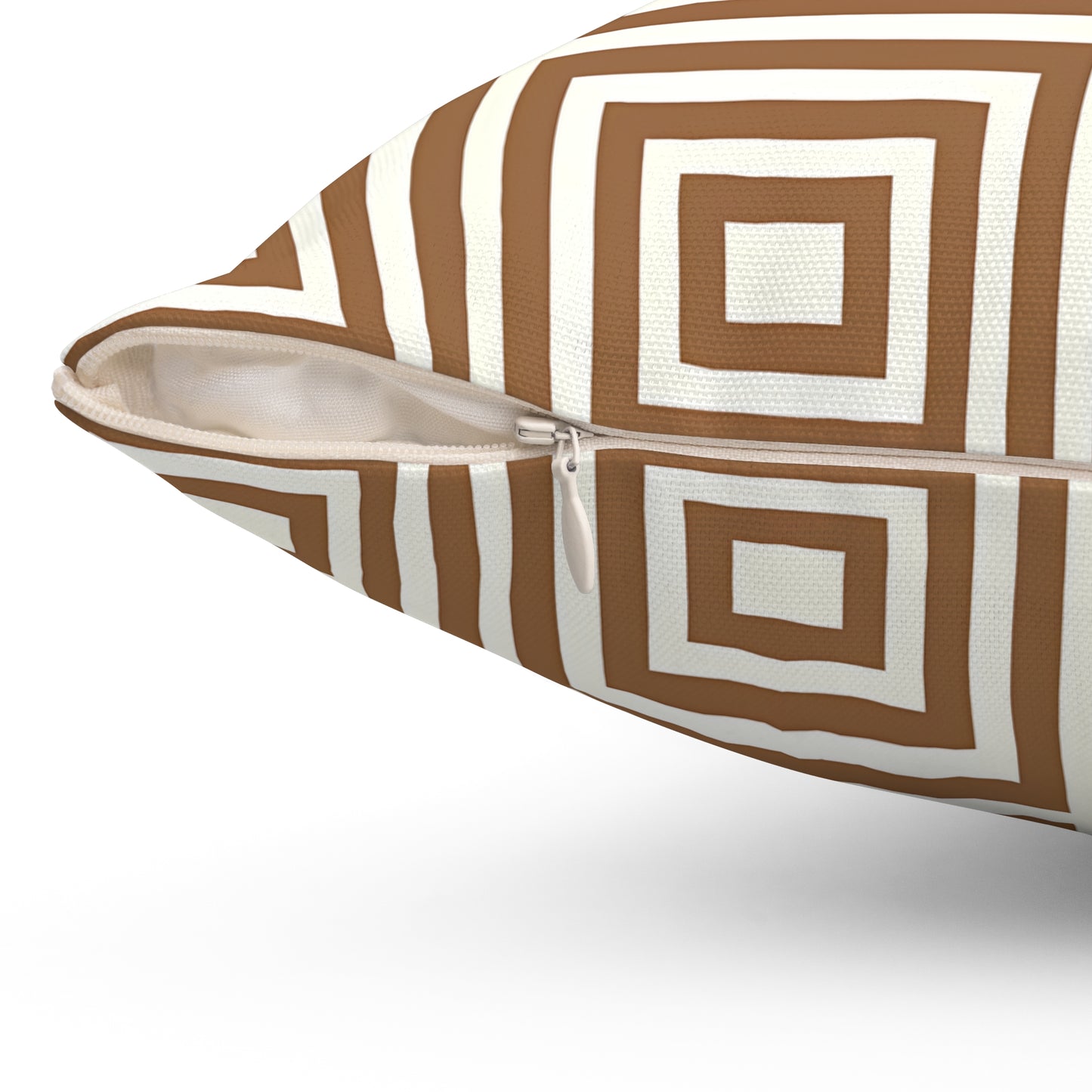 Chic Geometric Square Pillow, Modern Home Decor, Throw Pillow for Cozy Living Spaces, Ideal for Gifts, Home Styling