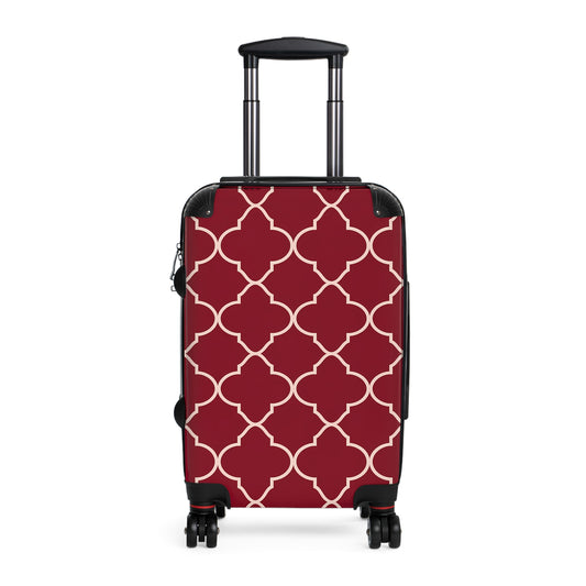 Stylish Travel Suitcase - Chic Luggage for Jetsetters, Unique Travel Accessory, Modern Suitcase, Designer Luggage, Vacation Must-Have - LOLA VEGAS ART