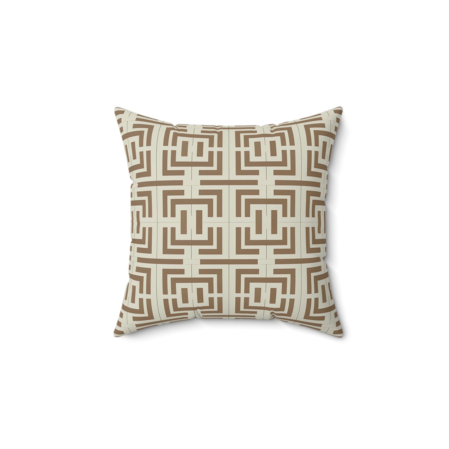 Geometric Pattern Pillow, Modern Home Decor Cushion, Accent Pillow for Living Room, Cozy Bedroom Throw Pillow, Stylish Decorative Pillow