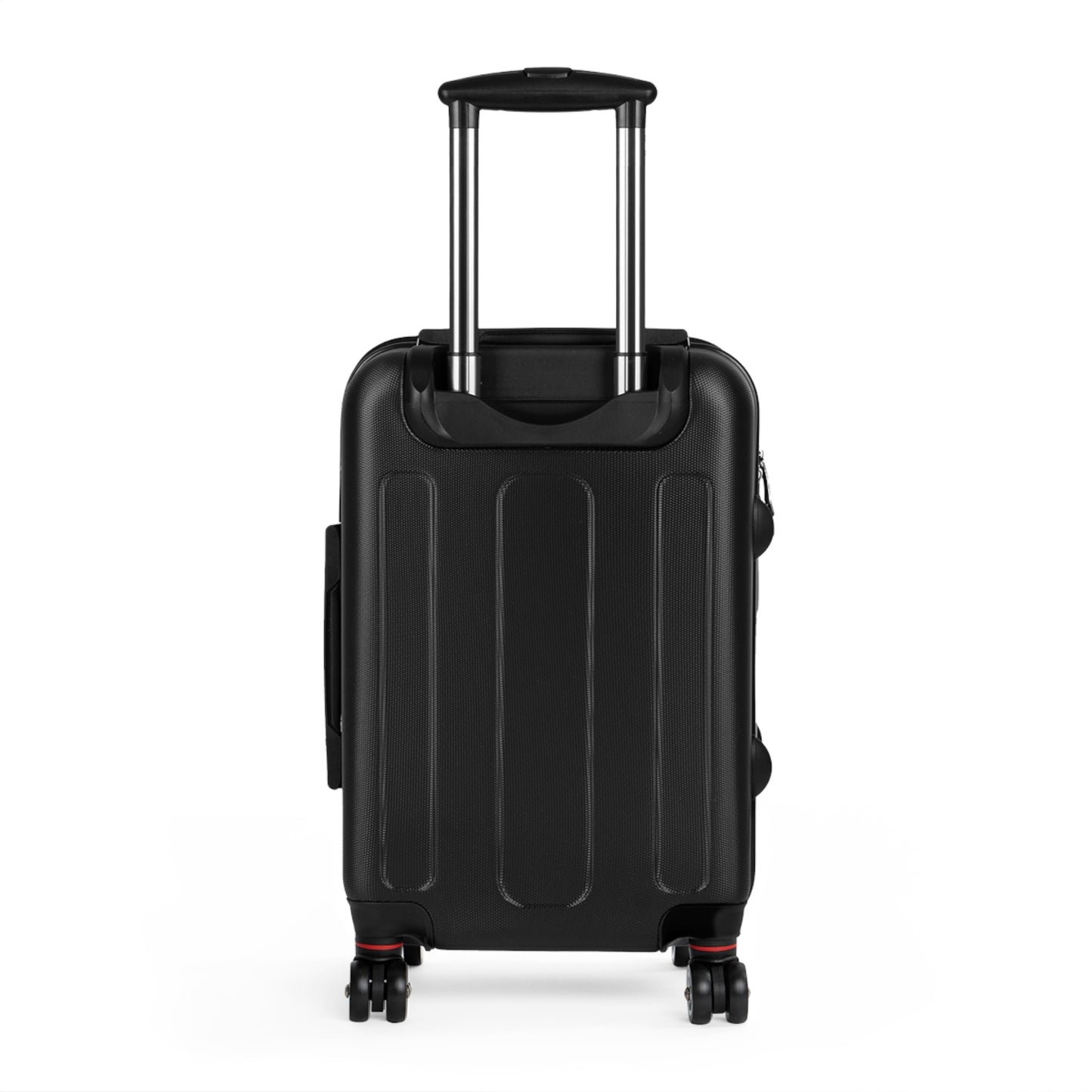 Suitcase, Abstract Symmetrical Design Luggage, Unique Travel Accessory, Black and White Suitcase, Travel Gift, Stylish Suitcase