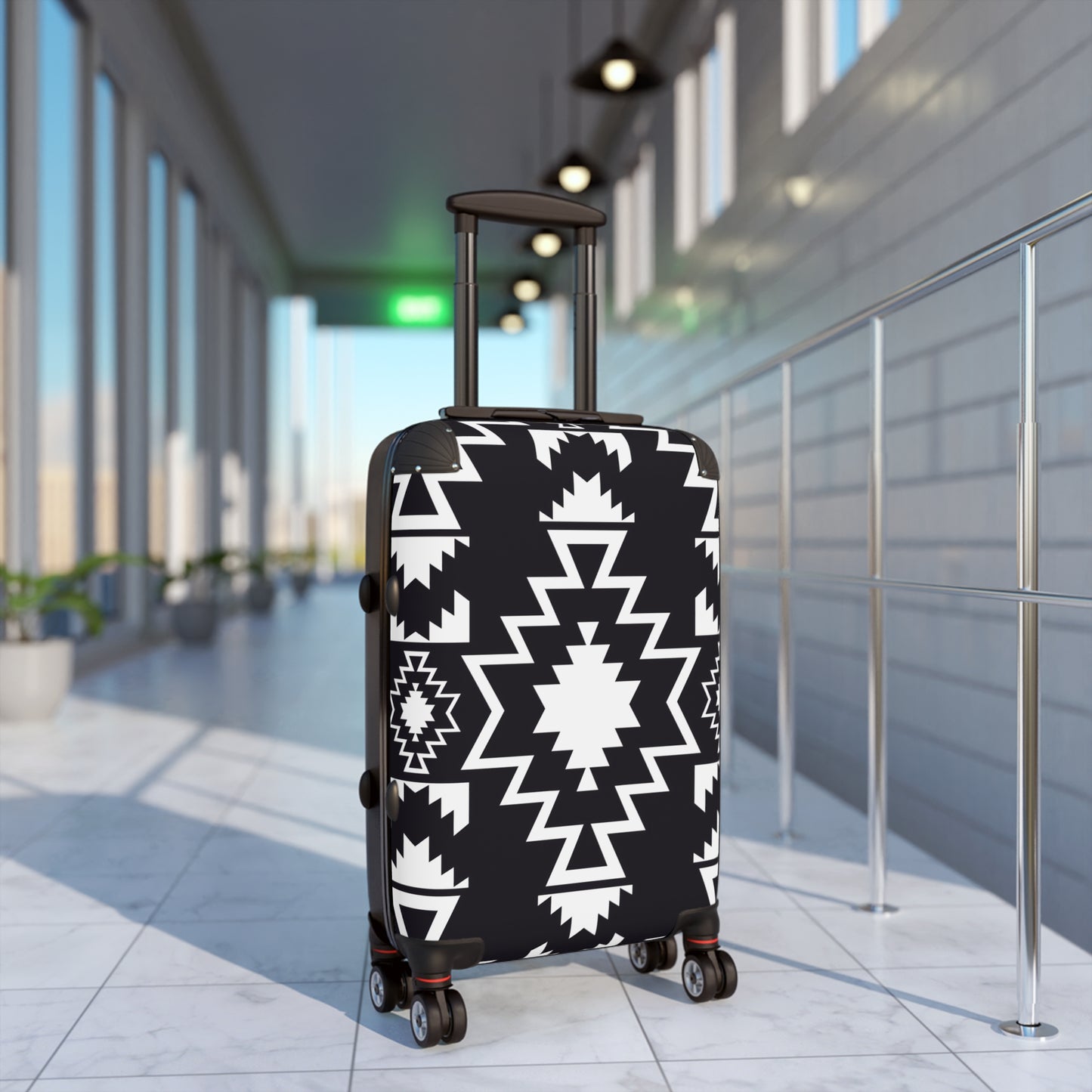 Trendy Travel Suitcase - Stylish Carry-On Luggage for Adventurers, Perfect Gift for Travelers, Vacation, Southwestern Luggage,