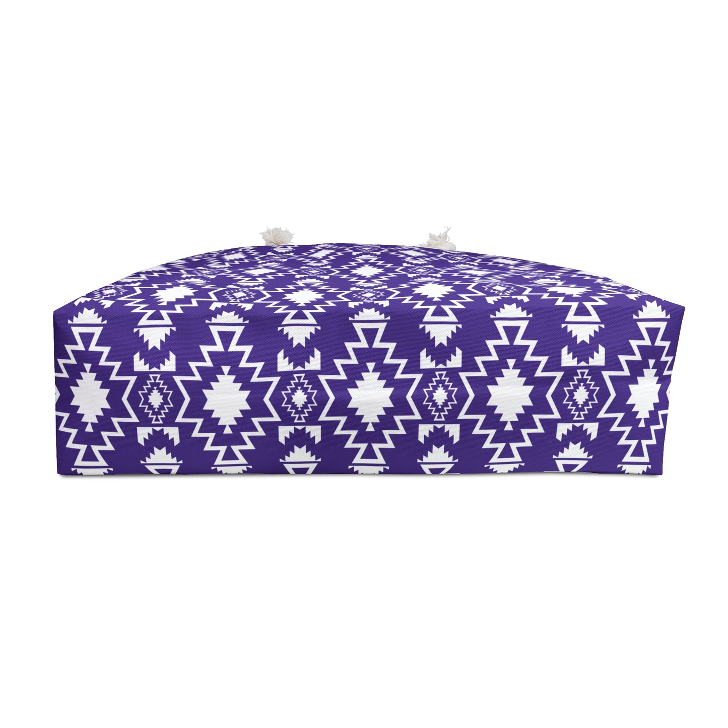 Vibrant Purple Tribal Weekender Bag, Bohemian Travel Tote, Stylish Beach Bag, Large Gym Bag, Weekend Getaway Handbag, Unique Gift Idea