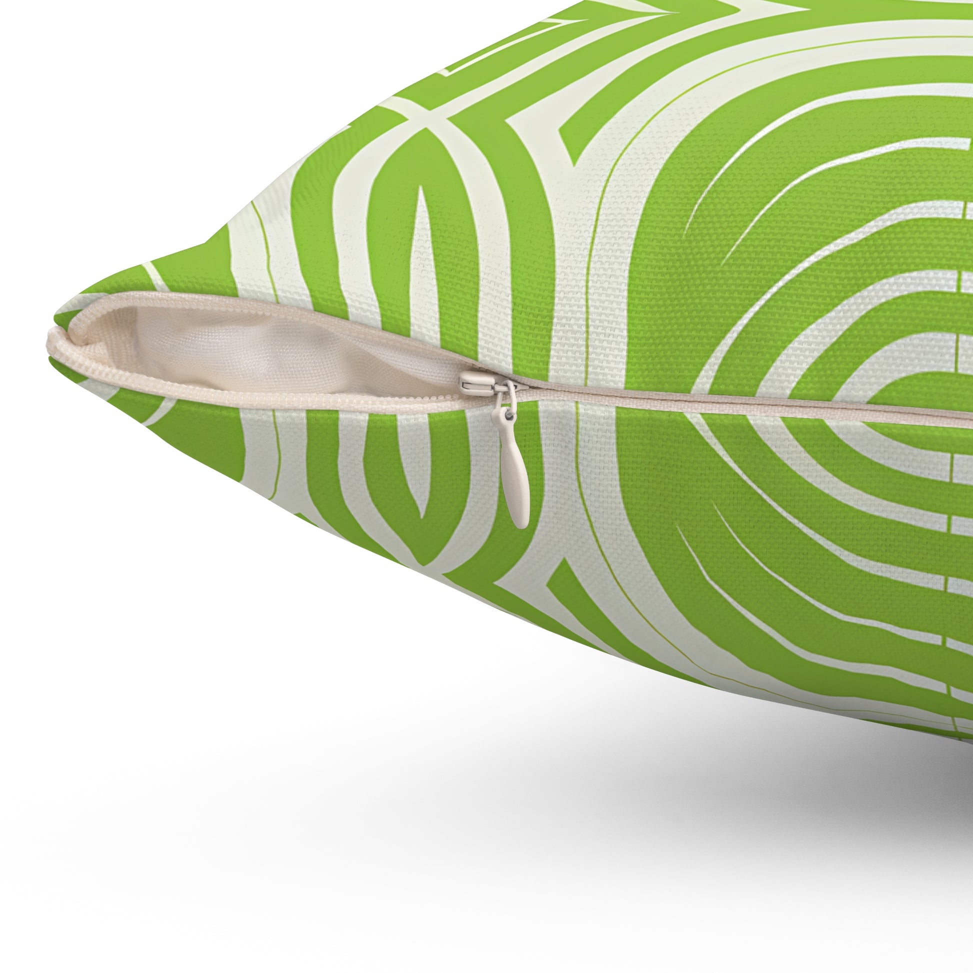 Lively Green Decorative Pillow , Cozy Home Accent, Modern Living Room Decor, Gift for Friends, Spring Home Makeover, Boho Home Decor - LOLA VEGAS ART
