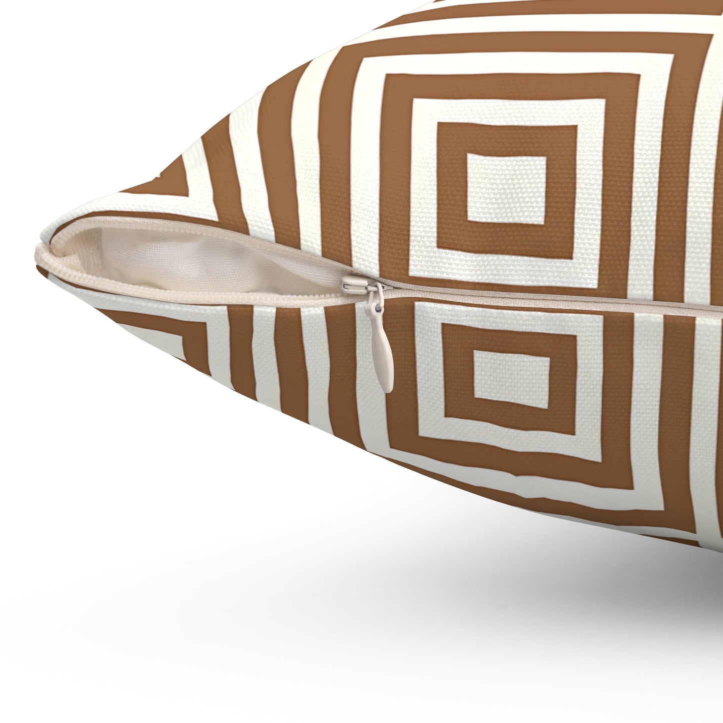 Chic Geometric Square Pillow, Modern Home Decor, Throw Pillow for Cozy Living Spaces, Ideal for Gifts, Home Styling