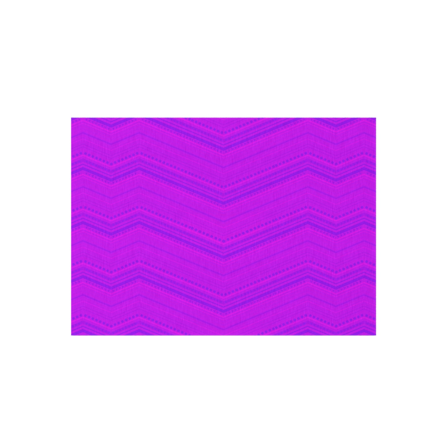 Pink and Purple Chevron Zigzag Pattern Outdoor/Indoor Rug | Chevron Patio Mat