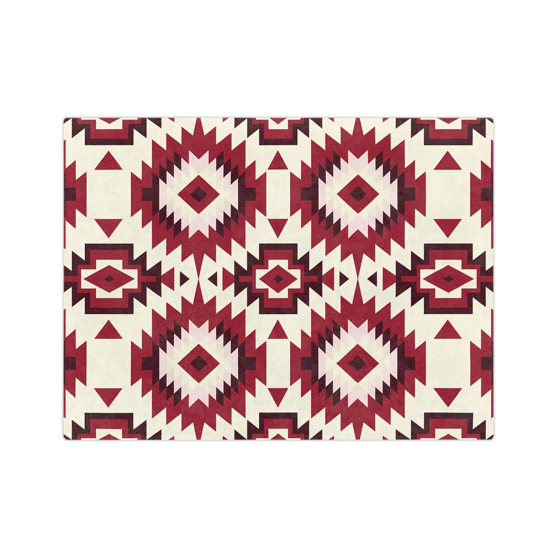 Aztec Pattern Microfiber Blanket - Cozy Home Decor, Ethnic Throw Blanket, Perfect for Gifts, Boho Living Room Accessory, Warm Comfort Item - LOLA VEGAS ART