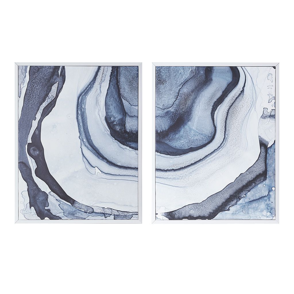 Diptych 2-piece Framed Canvas Wall Art Set - LOLA VEGAS ART