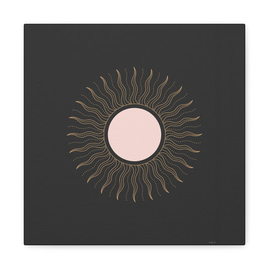 sun abstract, sun print, wall art, wall art canvas, wall art dcor, modern boho art, modern home dcor, celestial wall art, celestial art - LOLA VEGAS ART