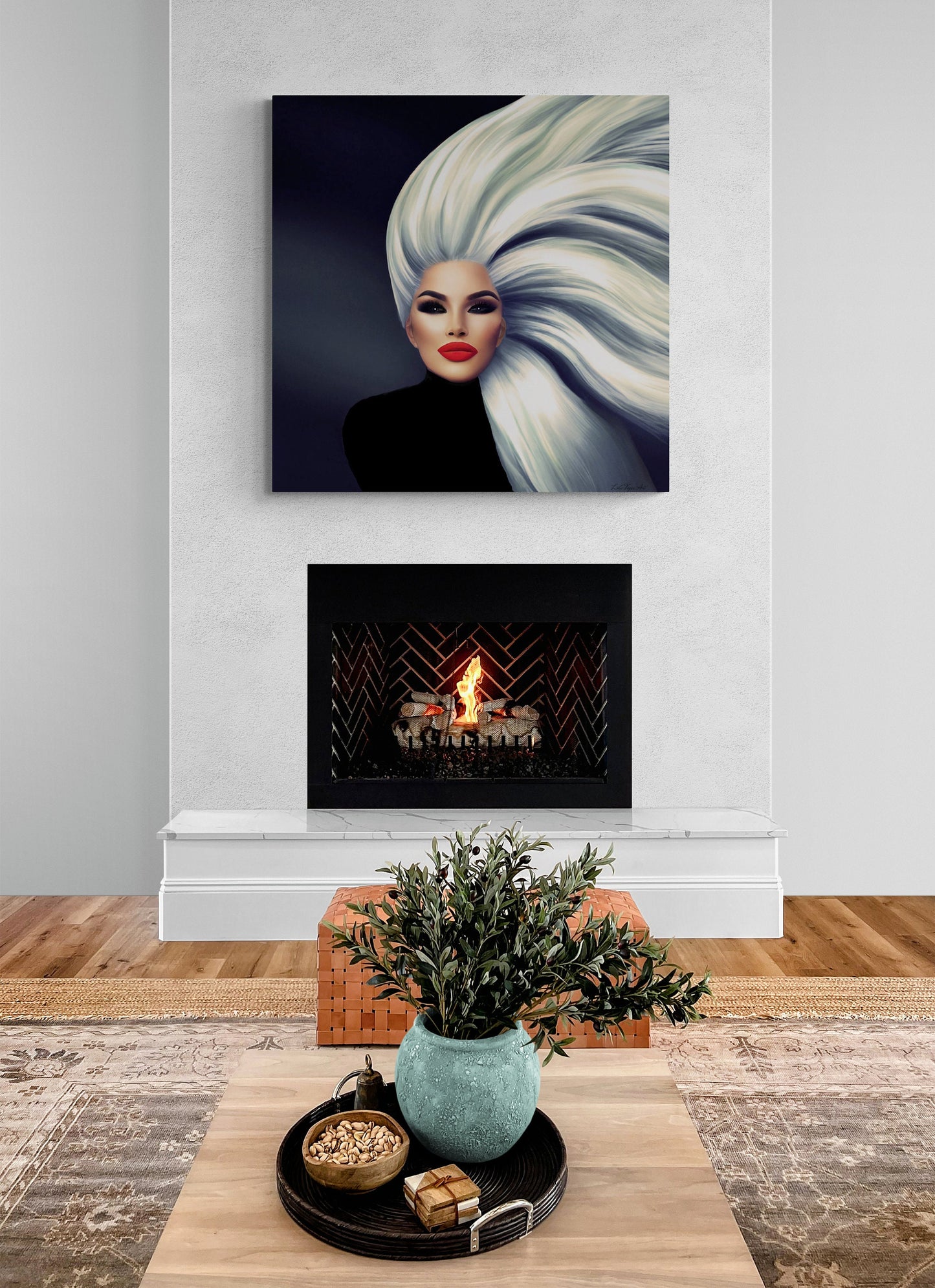 goddess, fantasy art, wall art woman, wall art, wall art canvas, wall art dcor, feminine divine, wall art bedroom