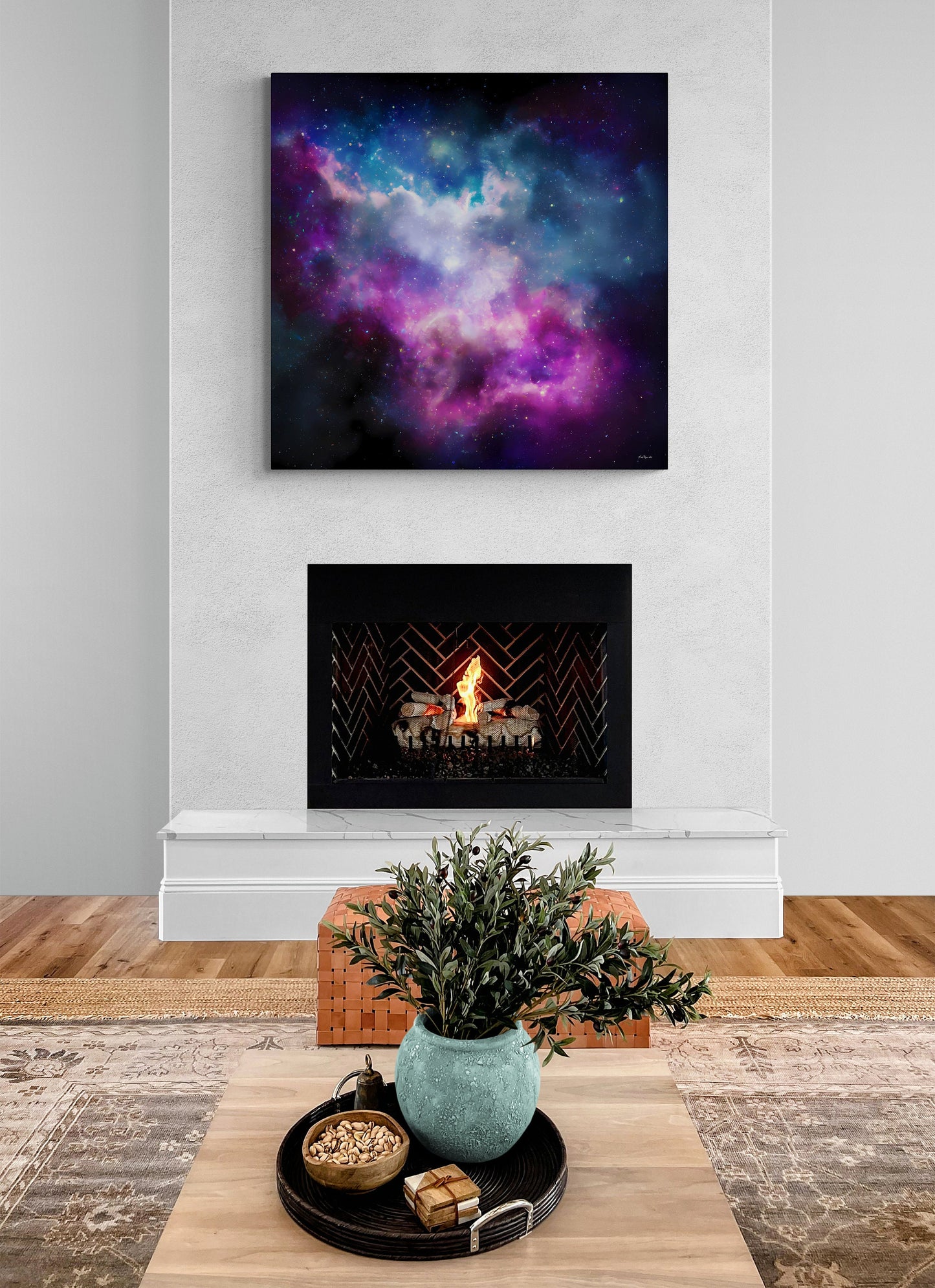 galaxy, space, wall art, wall art canvas, wall art dcor, nebula wall art, astronomy print, outer space, ready to hang