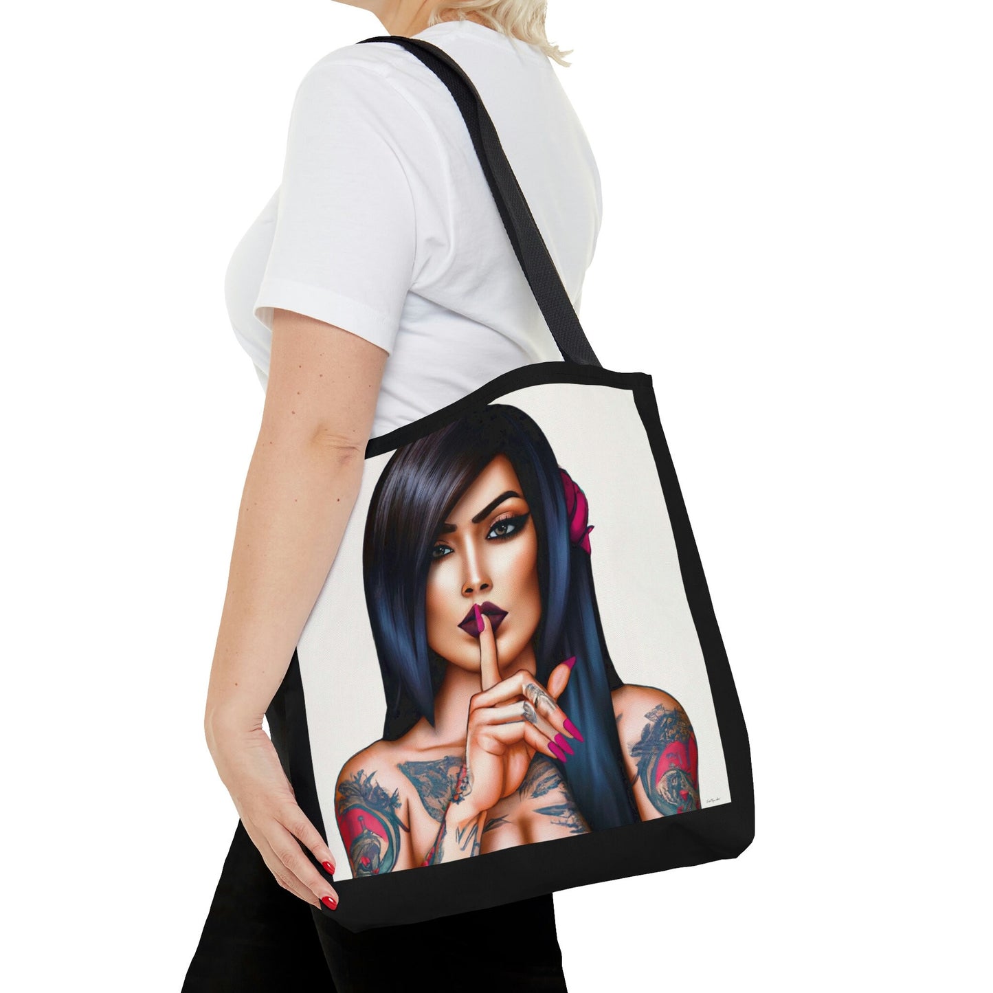 tattoo, bag, canvas bag, tote bag, gifts for women, canvas shopper, oversized canvas bag, reusable bag, shopping bag, tote bag for women