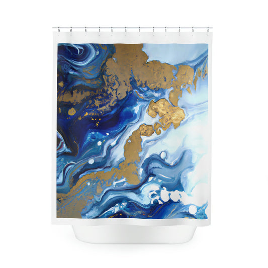 abstract, fluid, shower curtain, home accessories, bathroom dcor, bathroom, home dcor, housewarming gift, shower room decor