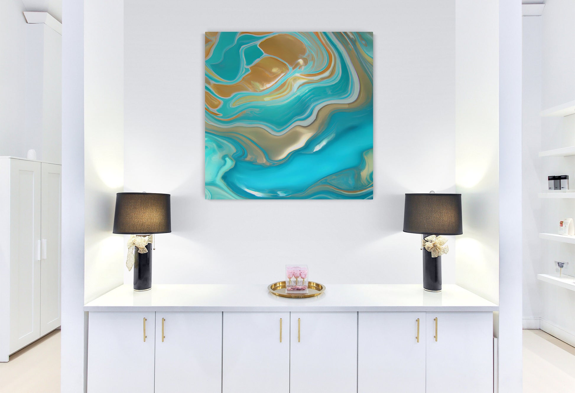 abstract wall print, modern wall art, abstract art, wall art, wall art canvas, wall art dcor, calming wall art, fluid wall art - LOLA VEGAS ART
