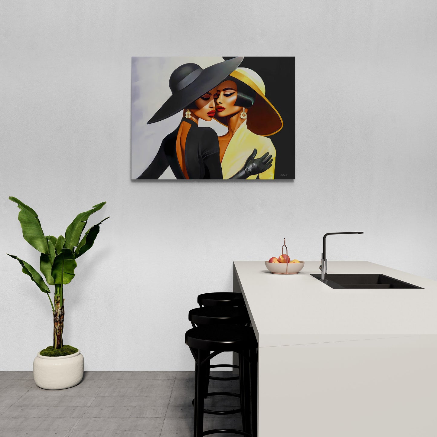 black women wall art, wall art canvas, wall art decor, room wall decor, wall art bedroom above bed