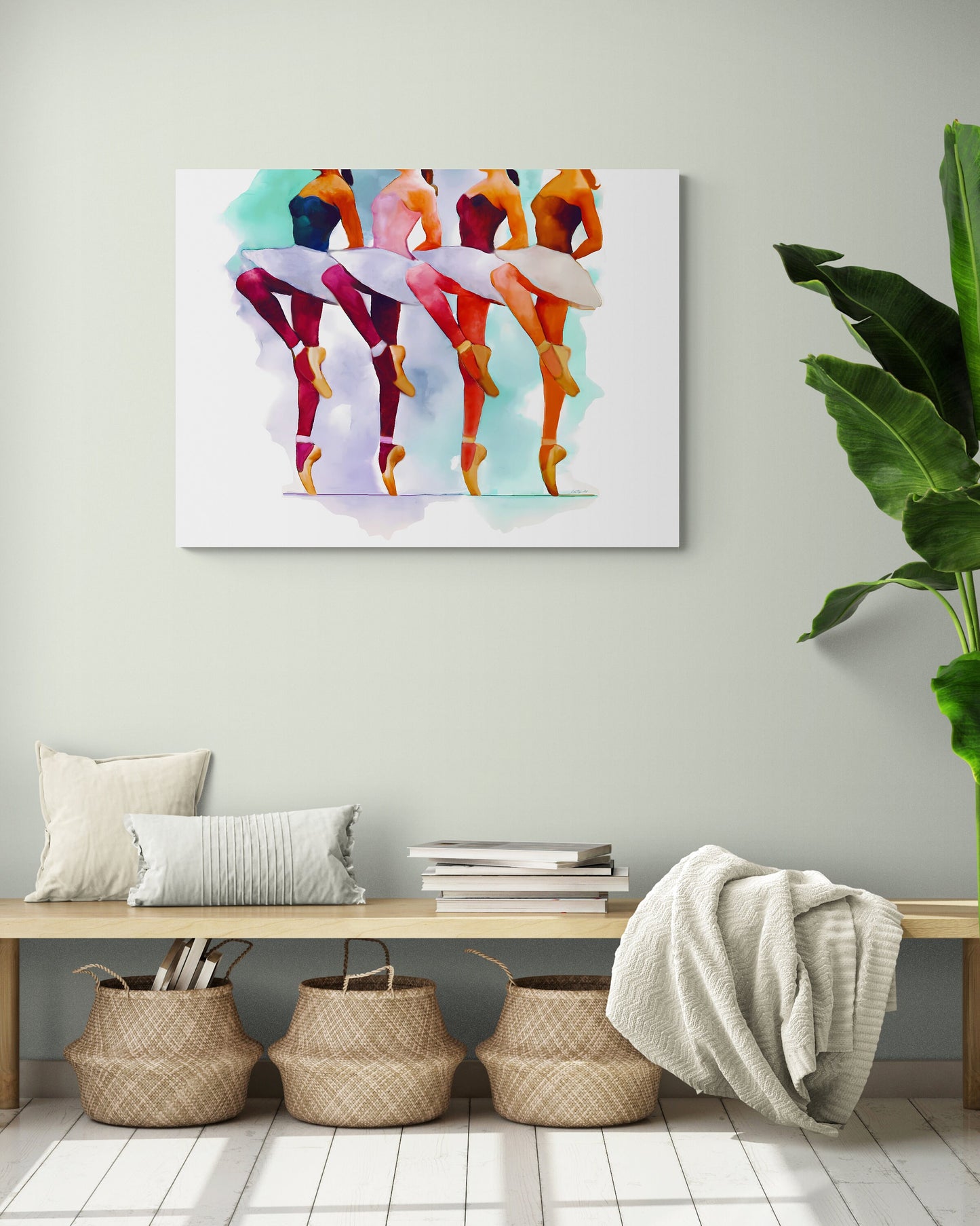 ballerina, toe shoes, wall art, wall art canvas, wall art dcor, room wall dcor, unique art, wall art women