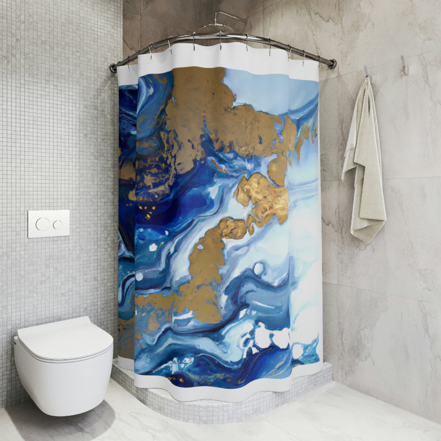 abstract, fluid, shower curtain, home accessories, bathroom dcor, bathroom, home dcor, housewarming gift, shower room decor