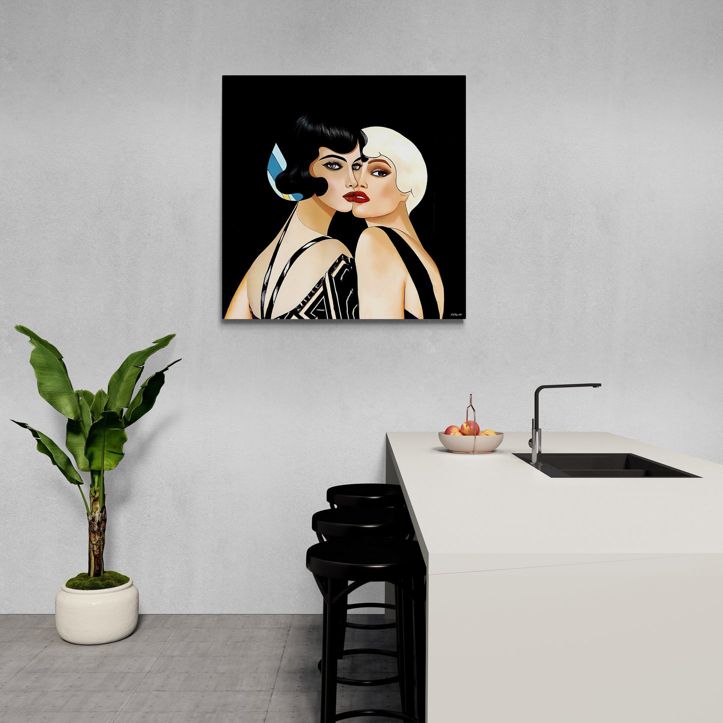 art deco,  wall art, wall art canvas, wall art decor, art nouveau, romantic wall art, woman decor