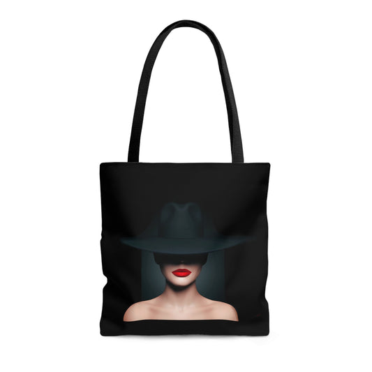 woman in hat, sexy,  bag, canvas bag, tote bag, gifts for women, canvas shopper, reusable bag, shopping bag, tote bag for women