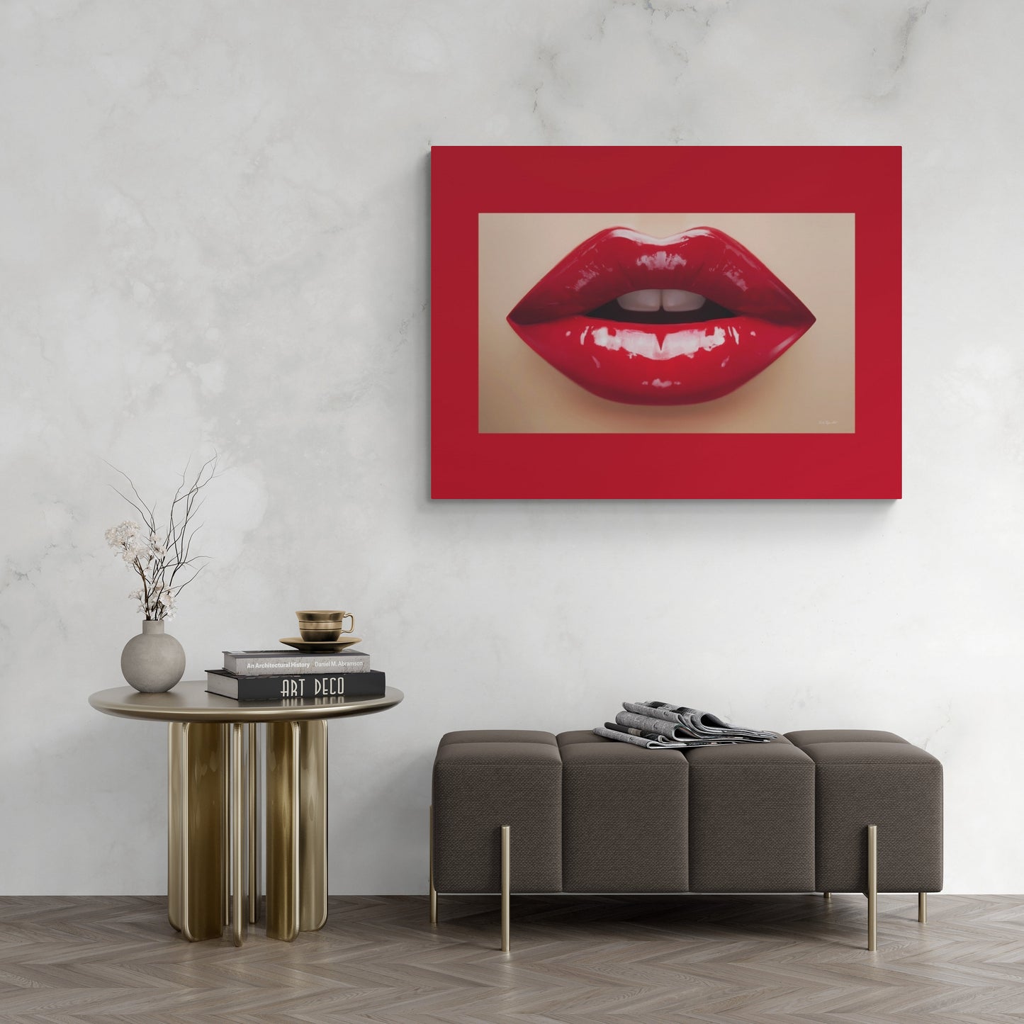 sexy red lips, mouth, wall art, wall art canvas, wall art dcor, room wall dcor, unique art, feminine wall art, beauty wall art, red art