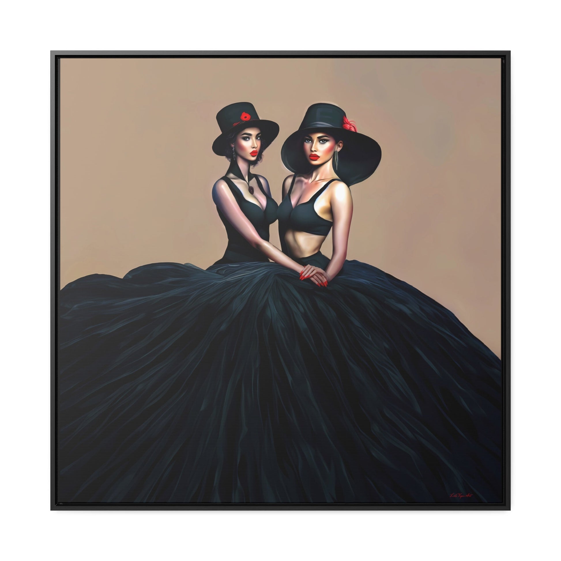 latina, fashion art, wall art in frame, wall art with frame, wall art framed, wall art canvas with frame, wall art canvas framed, - LOLA VEGAS ART