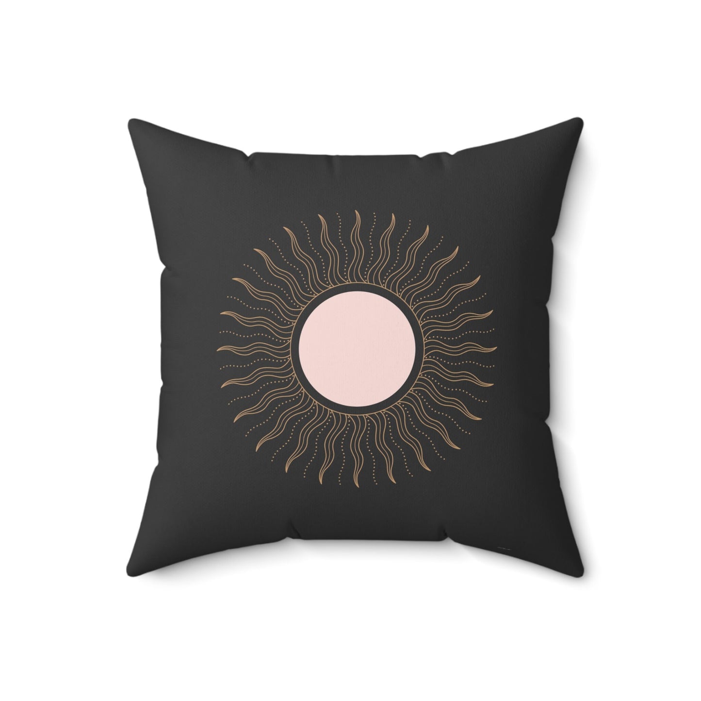 sun abstract, decorative pillow, living room pillow, bedroom pillow, throw pillow, pillows, cushions, square, accent pillow - LOLA VEGAS ART