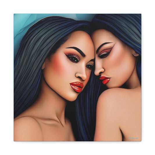 asian women,wall art, wall art canvas, wall art decor, wall art woman, women wall decor, romantic, beauty - LOLA VEGAS ART