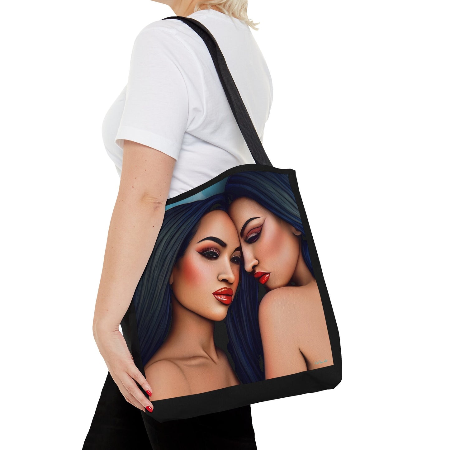 Asian women, bag, canvas bag, tote bag, gifts for women, canvas shopper, reusable bag, shopping bag, tote bag for women