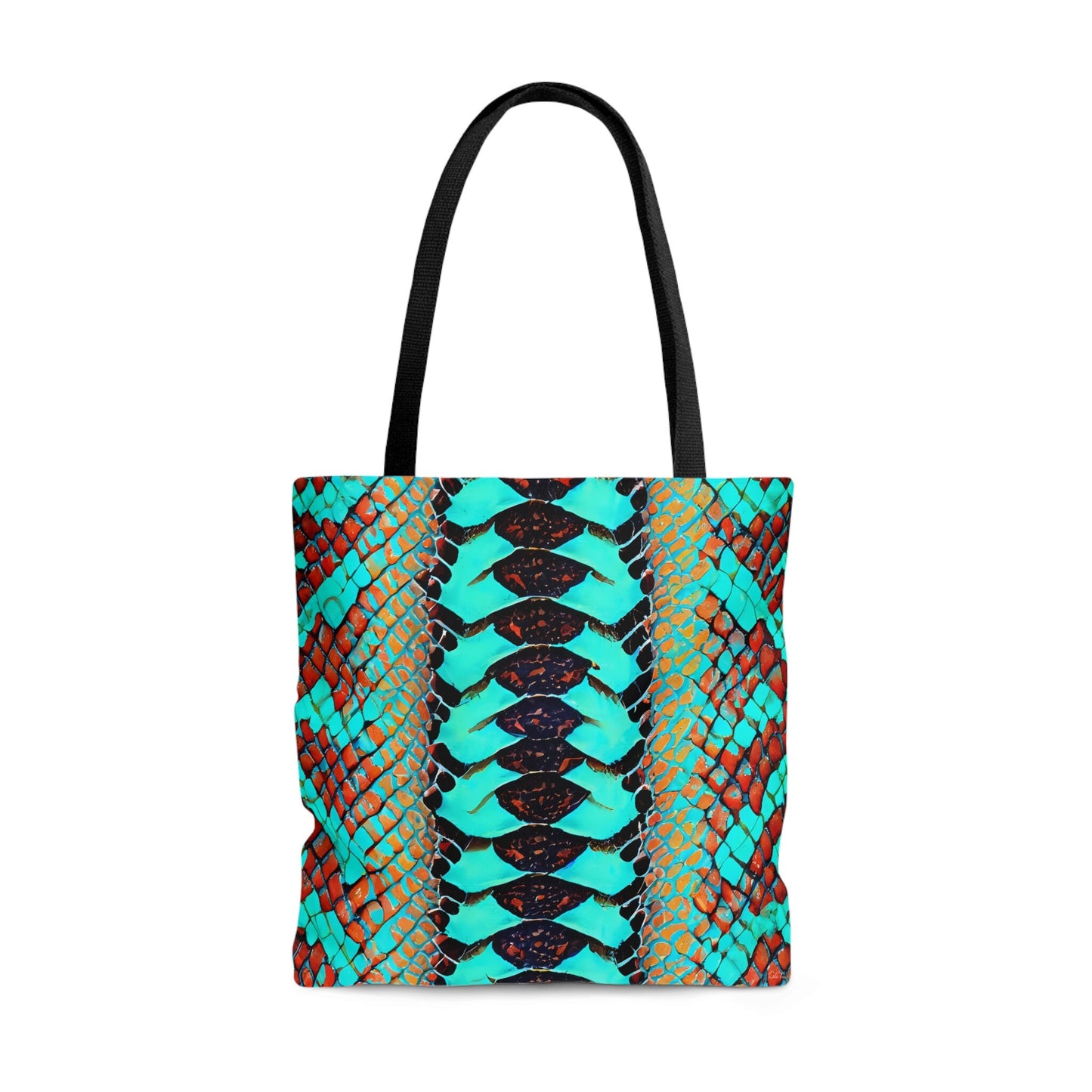 turquoise python snake print, bag, canvas bag, tote bag, gifts for women, oversized bag, reusable bag, shopping bag, tote bag for women