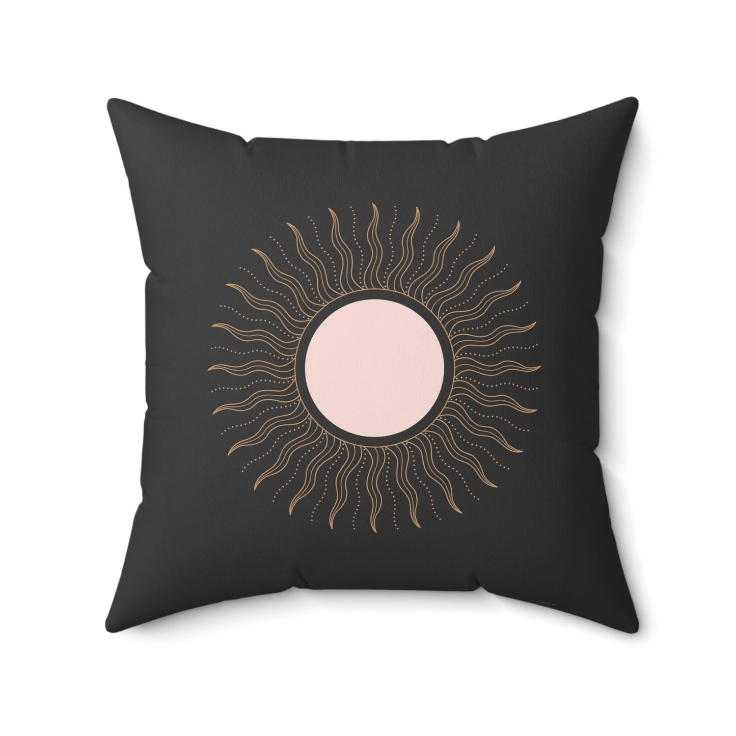 sun abstract, decorative pillow, living room pillow, bedroom pillow, throw pillow, pillows, cushions, square, accent pillow