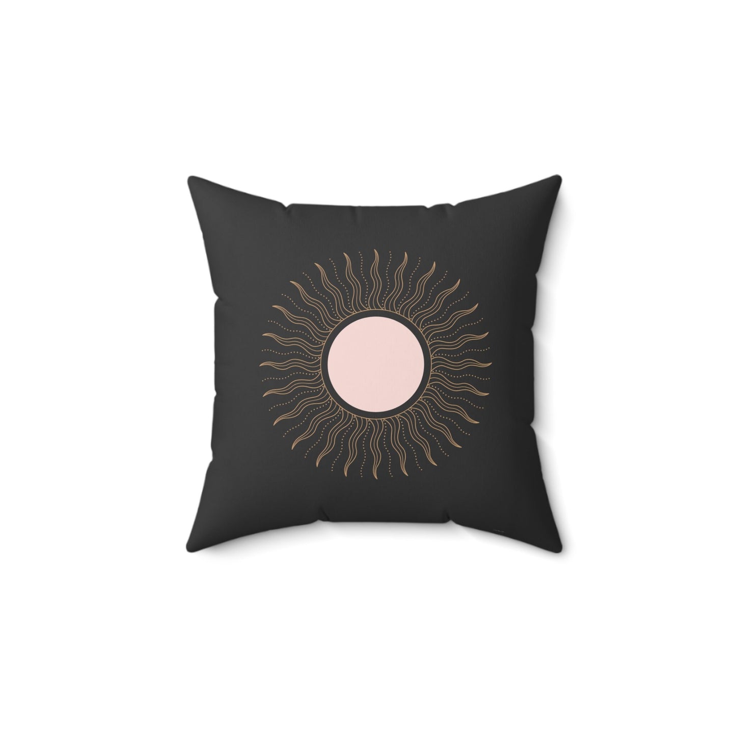 sun abstract, decorative pillow, living room pillow, bedroom pillow, throw pillow, pillows, cushions, square, accent pillow - LOLA VEGAS ART