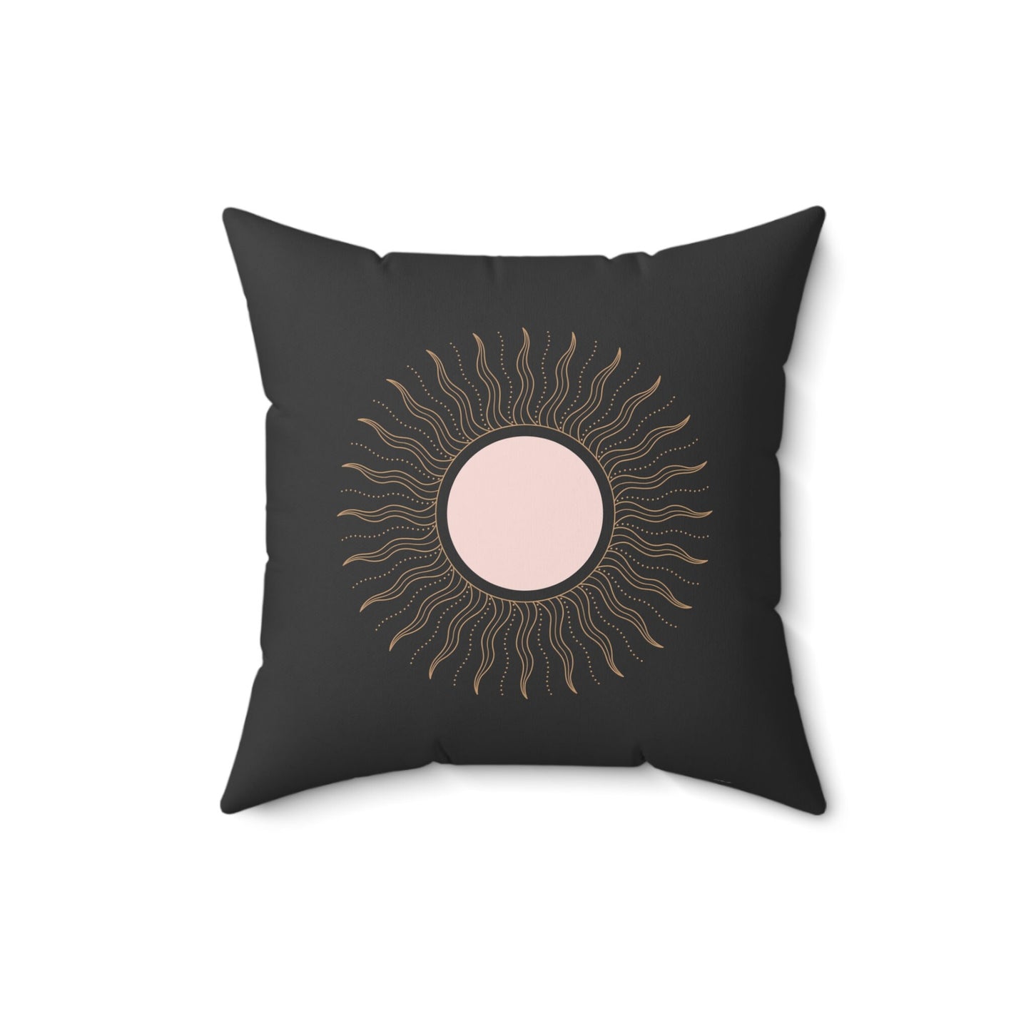 sun abstract, decorative pillow, living room pillow, bedroom pillow, throw pillow, pillows, cushions, square, accent pillow - LOLA VEGAS ART