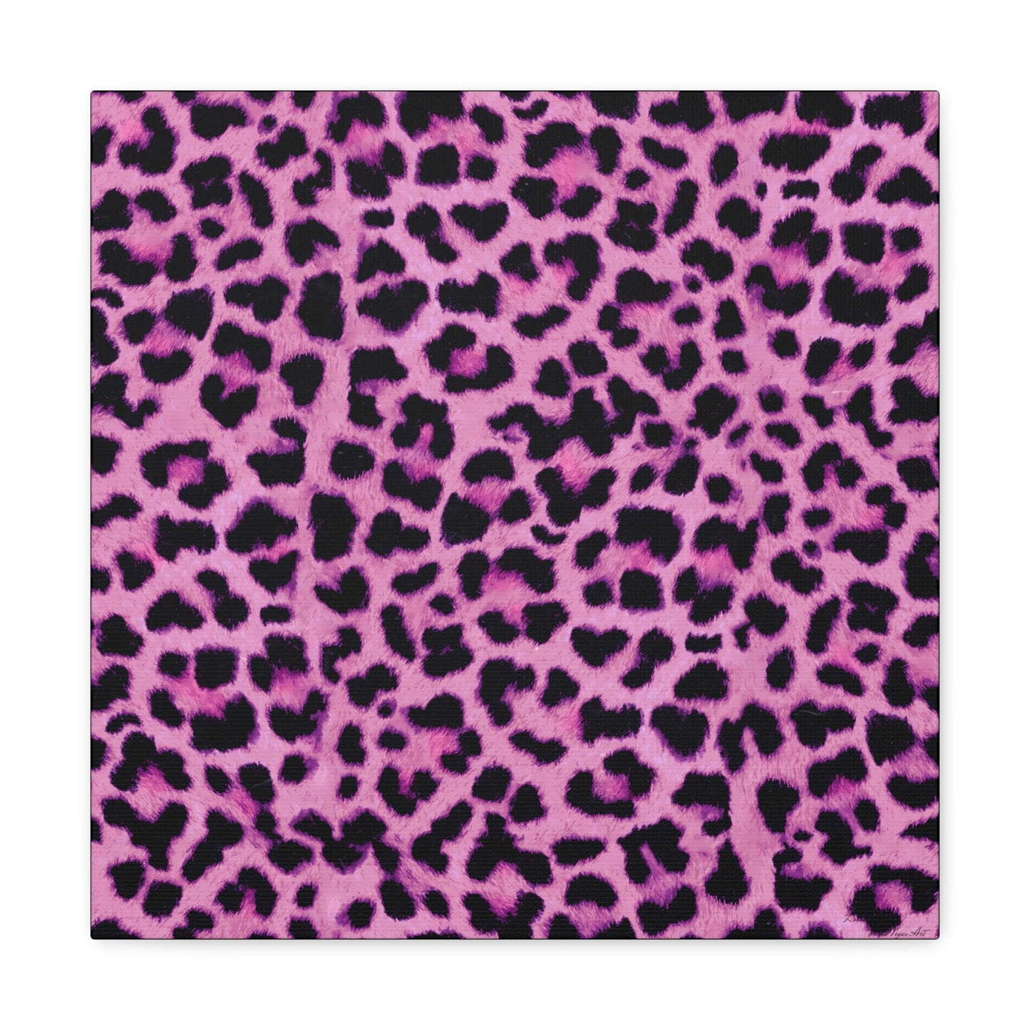 pink leopard wall canvas, wall art, wall art canvas, wall art dcor, animal print, big cat wall art, , wall art animals, large wall art