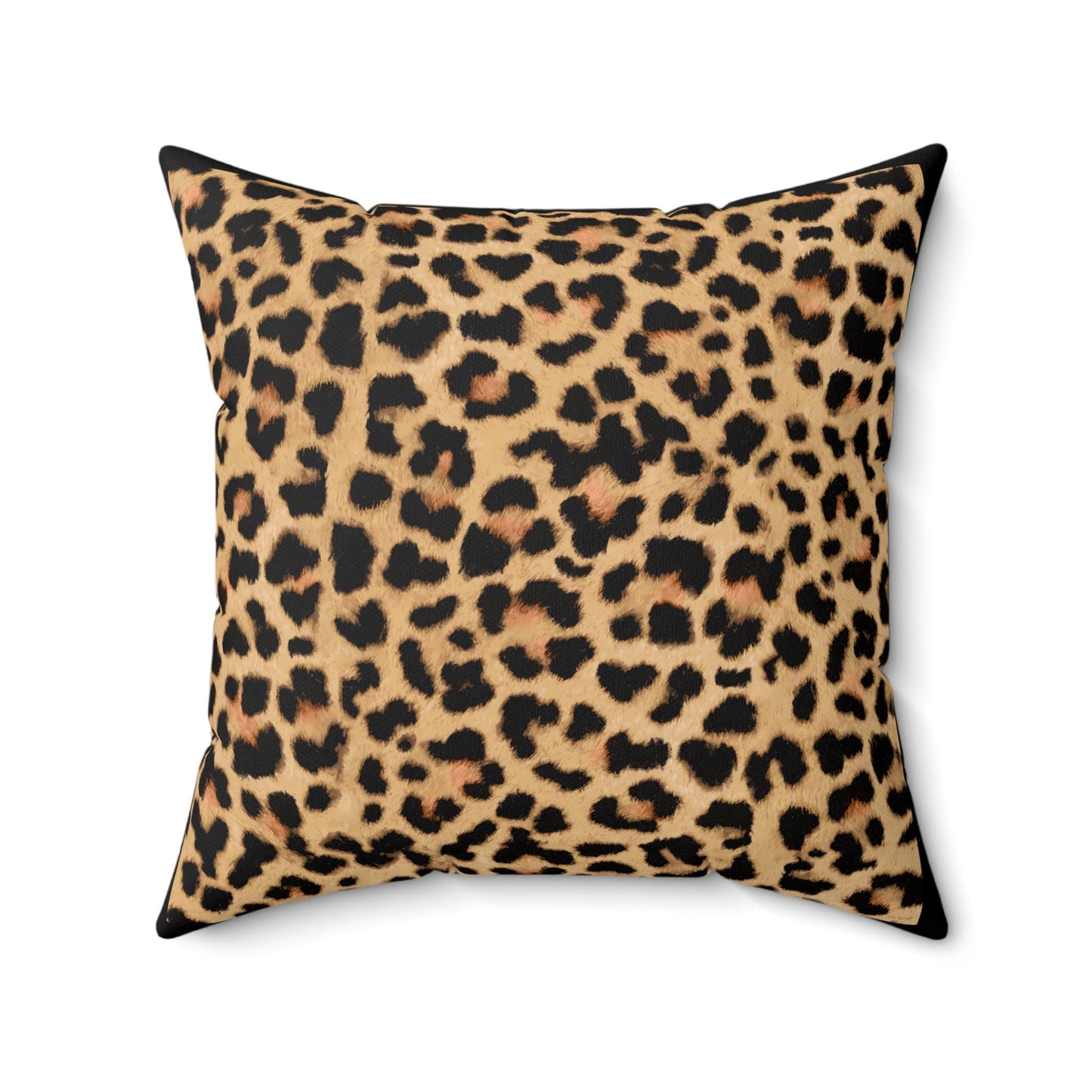 leopard print throw pillow, decorative pillow, living room pillow, bedroom pillow, pillows, square, decorative pillows, accent pillow