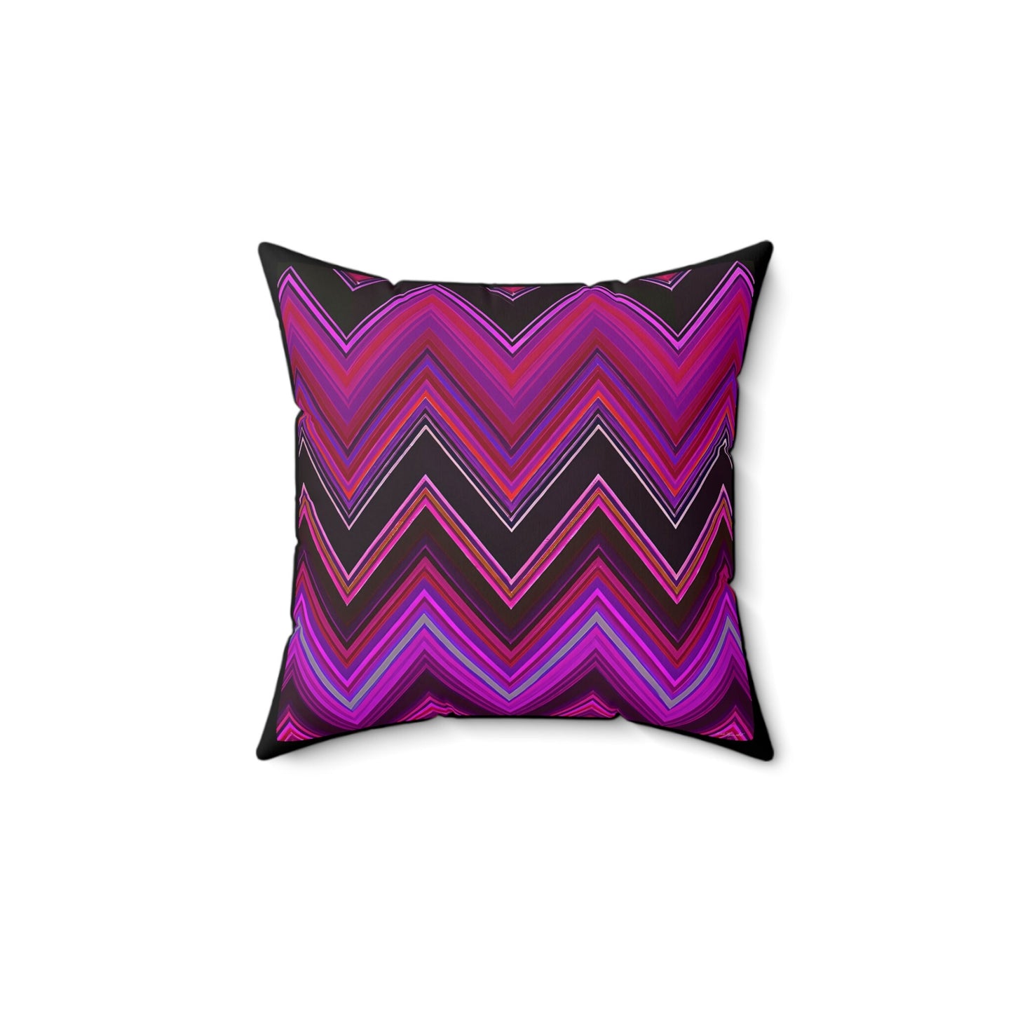 pink and black chevron square pillow, decorative pillow, living room pillow, bedroom pillow, throw pillow, pillows, decorative,accent pillow