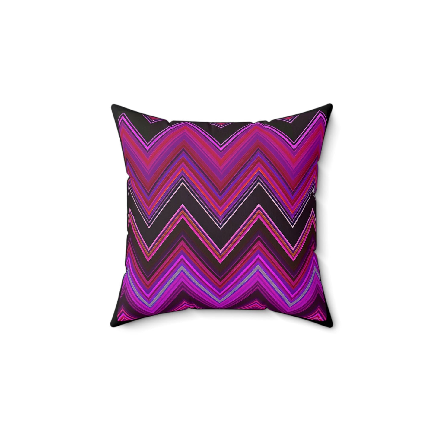 pink and black chevron square pillow, decorative pillow, living room pillow, bedroom pillow, throw pillow, pillows, decorative,accent pillow